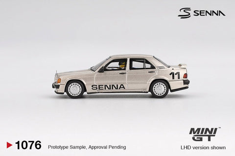 Mercedes-Benz 190 E 2.3-16 11 Ayrton Senna 1984 Nürburgring Race of Champions w/ Figure - 1ISTO64