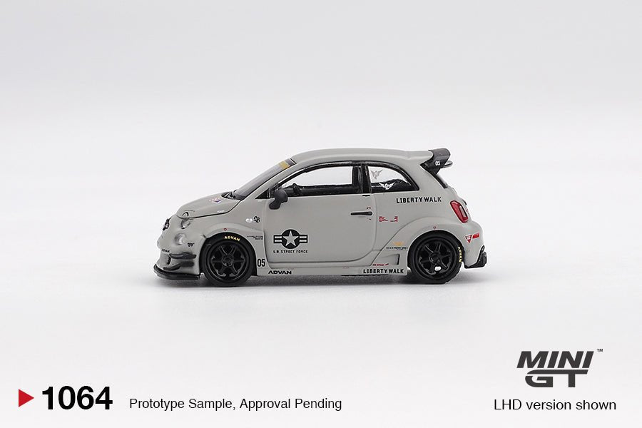 MINI GT Abarth 595 LB WORKS Abas Works Fighters - 1ISTO64