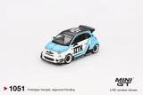 MINI GT Abarth 595 LB-WORKS x Abas Works IZTK - 1ISTO64