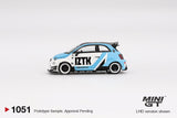 MINI GT Abarth 595 LB-WORKS x Abas Works IZTK - 1ISTO64