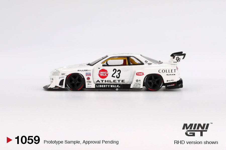 Nissan LB-ER34 Super Silhouette ATHLETE/COLLET - 1ISTO64