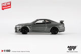 Nissan Skyline GT-R Dark Metal Gray (NISMO BNR34 CRS Version) - 1ISTO64