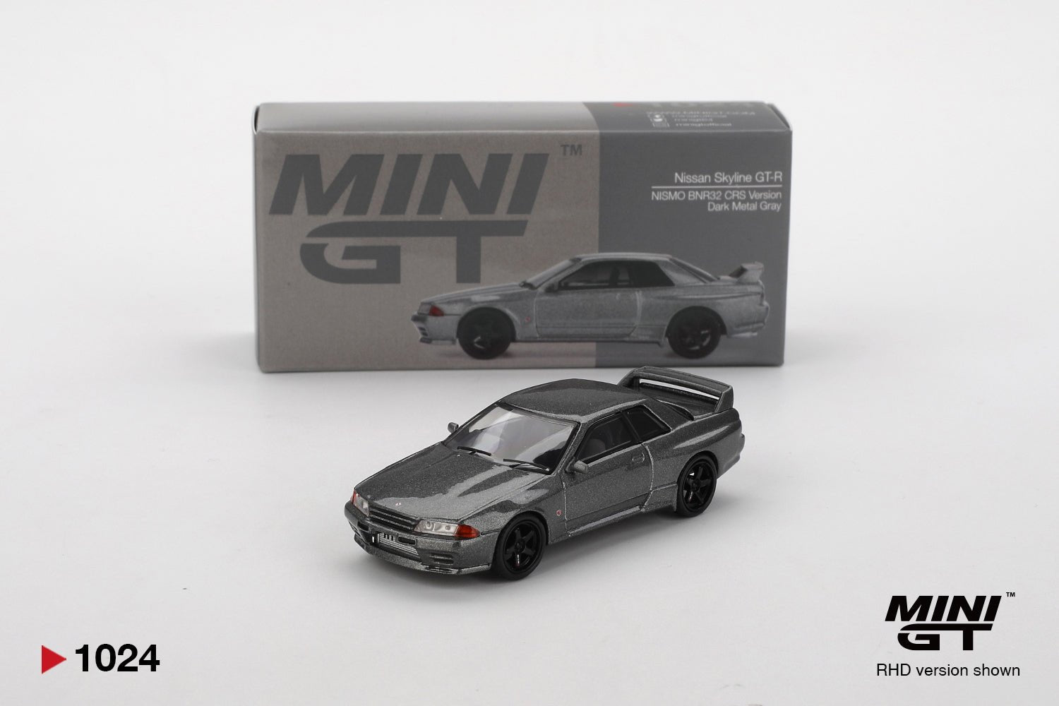 Nissan Skyline GT-R (NISMO BNR32 CRS Version) Dark Metal Gray - 1ISTO64