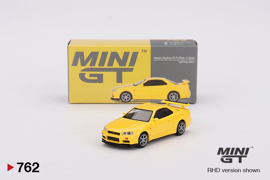 Nissan Skyline GT-R (R34) V-Spec Lightning Yellow - 1ISTO64
