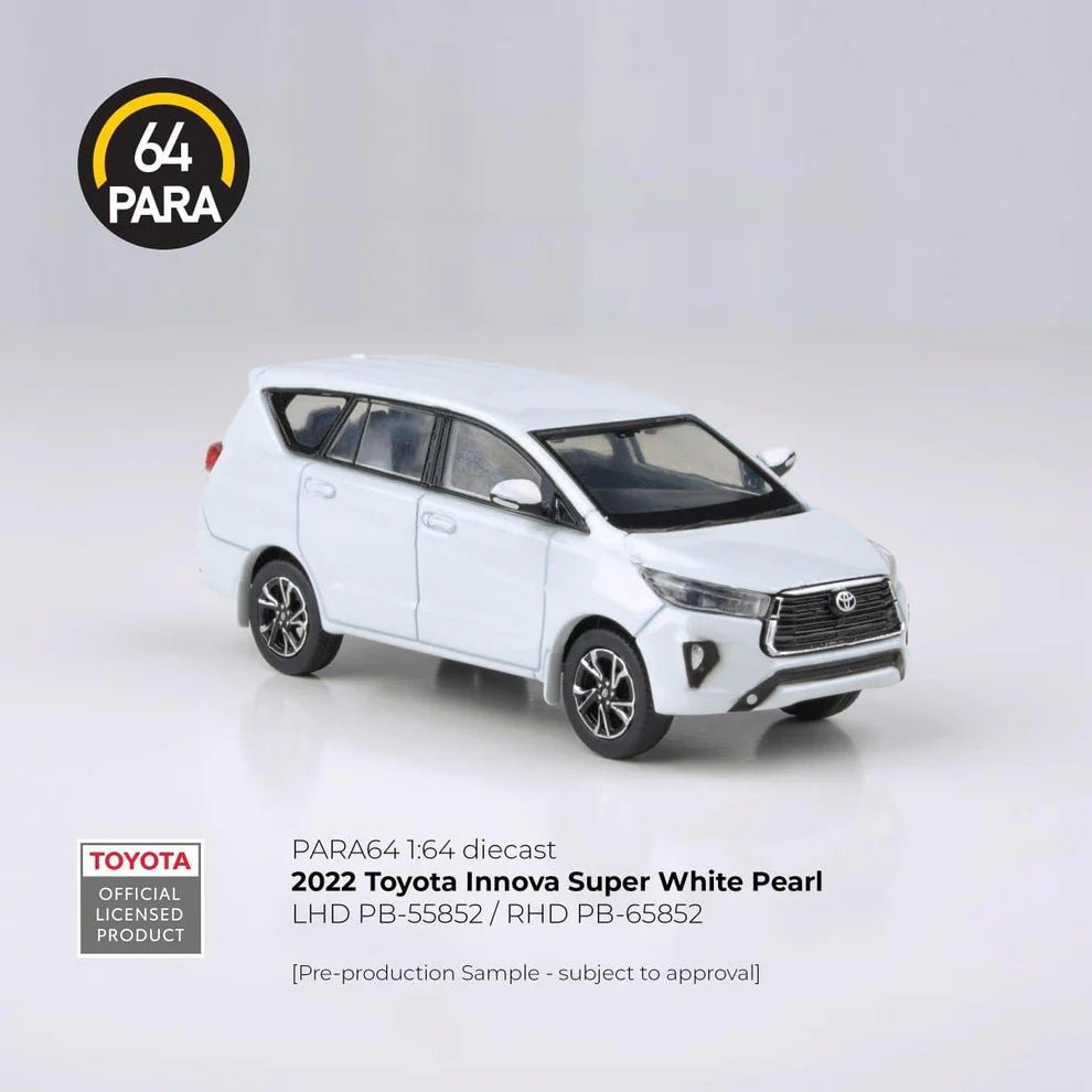 Para64 2022 Toyota Innova Super White Pearl - 1ISTO64