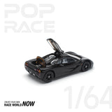 POPRACE 1:64 McLAREN F1 - JET BLACK - 1ISTO64