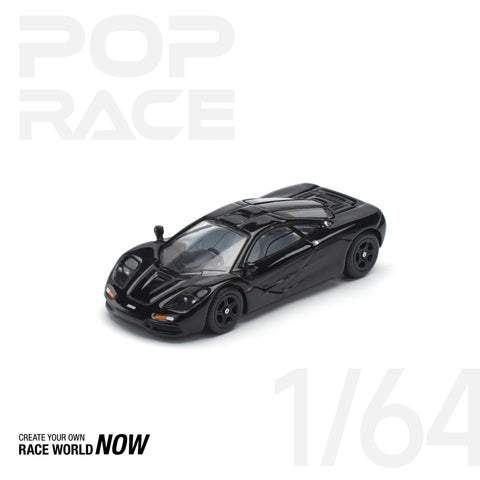 POPRACE 1:64 McLAREN F1 - JET BLACK - 1ISTO64