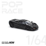 POPRACE 1:64 McLAREN F1 - JET BLACK - 1ISTO64
