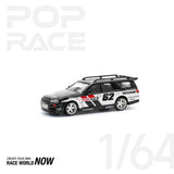 POPRACE 1:64 NISSAN STAGEA SIM0N'S GARAGE 62 - BLACK - 1ISTO64