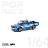 POPRACE 1:64 PANDEM DATSUN 620 BLUE - 1ISTO64