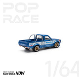POPRACE 1:64 PANDEM DATSUN 620 BLUE - 1ISTO64