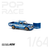 POPRACE 1:64 PANDEM DATSUN 620 BLUE - 1ISTO64