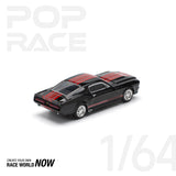 POPRACE 1:64 SHELBY MUSTANG GT500 DARK CHROME - 1ISTO64