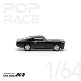 POPRACE 1:64 SHELBY MUSTANG GT500 DARK CHROME - 1ISTO64