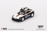 Porsche 911 Dakar Rallye Design Package White/Gentian Blue Metallic - 1ISTO64