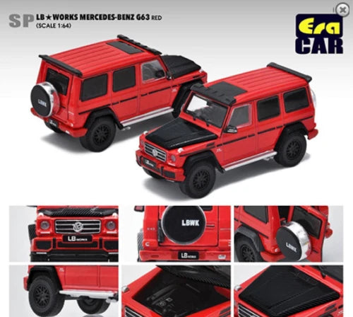 ERA CAR SP LB WORKS MERCEDES-BENZ G63 - RED
