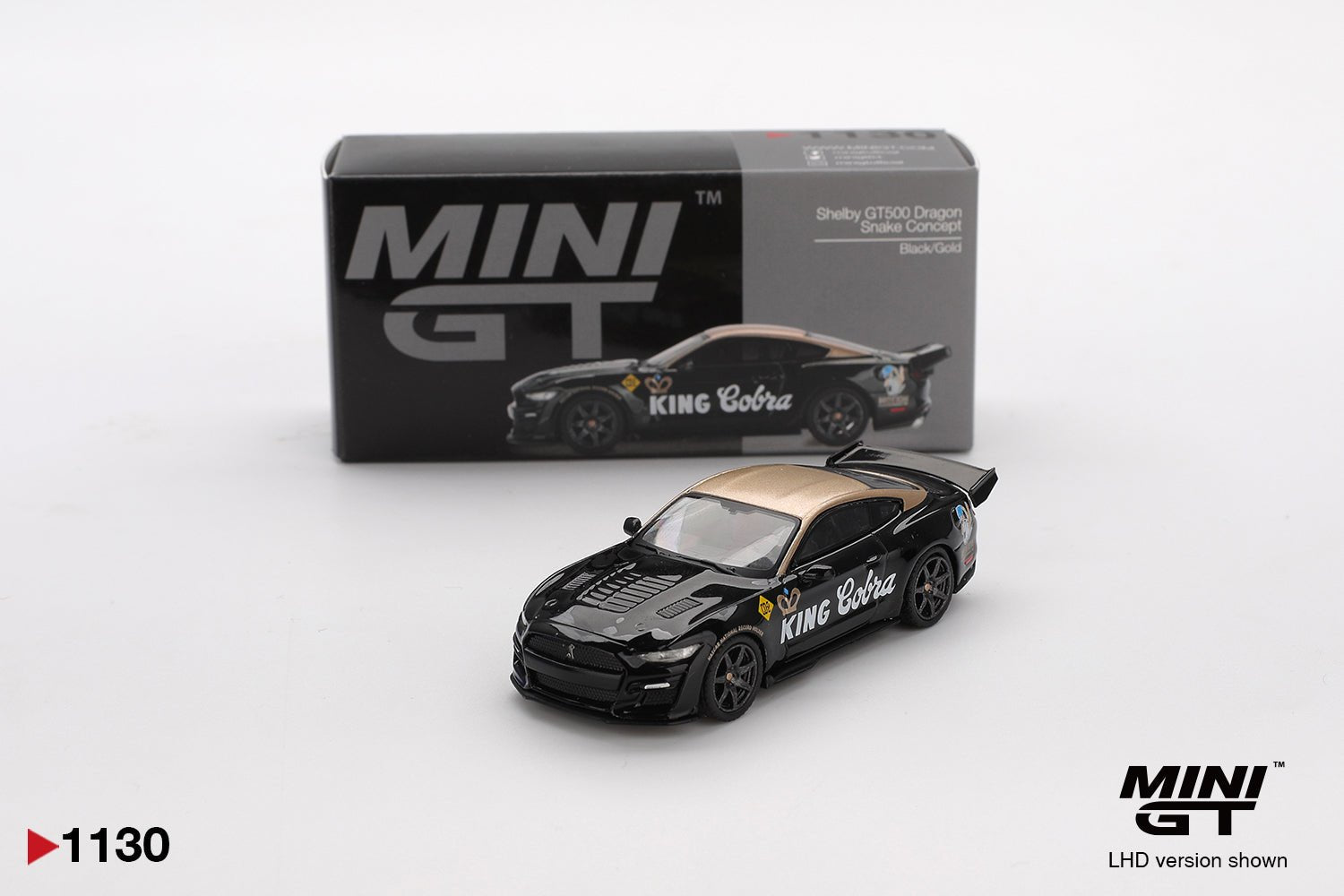Shelby GT500 Dragon Snake Concept Black/Gold - 1ISTO64