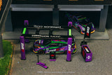 Tarmac Works 1/64 EVA Racing Garage Tools Set - PARTS64 - 1ISTO64
