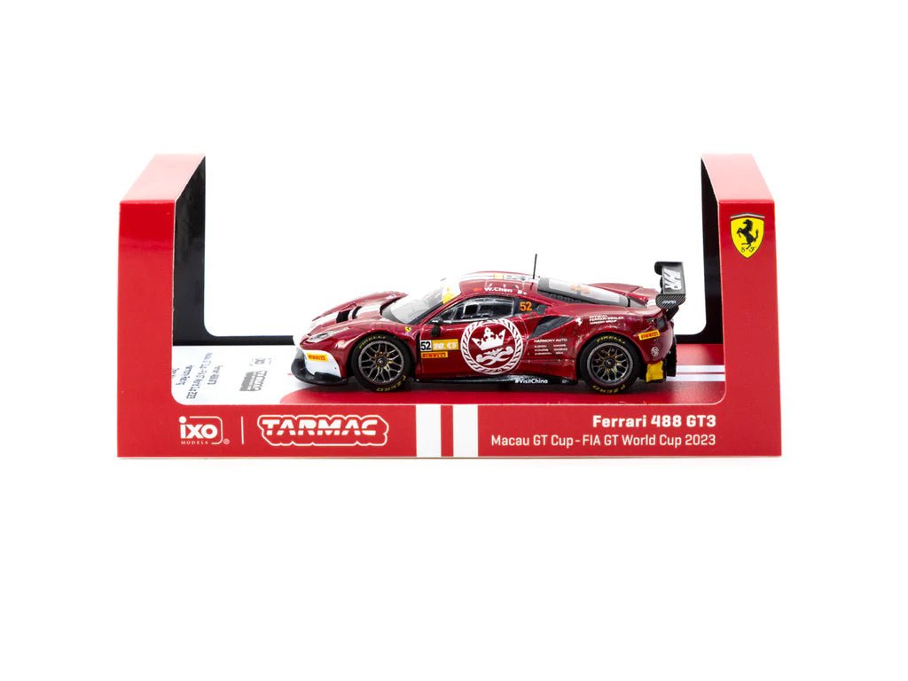 Tarmac Works 1:64 Ferrari 488 GT3 Macau GT Cup - FIA GT World Cup 2023 - 1ISTO64