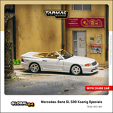 Tarmac Works 1:64 Mercedes-Benz SL 500 Koenig Specials White - 1ISTO64