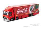 Tarmac Works 1:64 Mitsubishi Fuso Super Great Coca-Cola Santa Truck - 1ISTO64