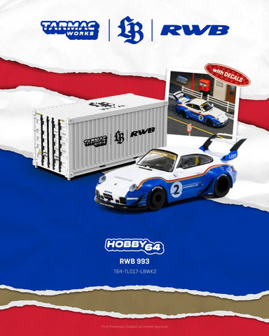 Tarmac Works 1:64 RWB 993 Liberty Walk - 1ISTO64