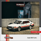 Tarmac Works 1:64 Saab 900 Turbo White - 1ISTO64