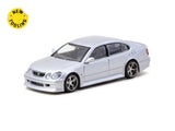 Tarmac Works 1:64 Toyota Aristo JZS161 Silver - 1ISTO64