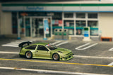Tarmac Works 1:64 Toyota Sprinter Trueno AE86 Widebody Green - 1ISTO64