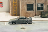 Tarmac Works 1:64 VERTEX Silvia (S 14) Grey - 1ISTO64