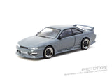 Tarmac Works 1:64 VERTEX Silvia (S 14) Grey - 1ISTO64