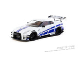 TARMAC WORKS LB-WORKS NISSAN GT-R R35 type 2 White - 1ISTO64