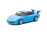 Tarmac Works Porsche 911 GT3 (type 996) Light Blue GLOBAL64 - 1ISTO64
