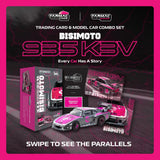 Tarmac Works X iXO Models 1/64 Bisimoto Porsche 935 K3V with Tarmac Cards Combo Set - HOBBY64 - 1ISTO64