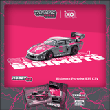 Tarmac Works X iXO Models 1/64 Bisimoto Porsche 935 K3V with Tarmac Cards Combo Set - HOBBY64 - 1ISTO64