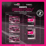 Tarmac Works X iXO Models 1/64 Bisimoto Porsche 935 K3V with Tarmac Cards Combo Set - HOBBY64 - 1ISTO64