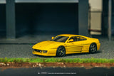 Tarmac Works X iXO Models 1/64 Ferrari 348 Challenge Yellow - ROAD64 - 1ISTO64