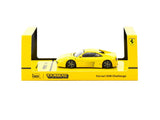 Tarmac Works X iXO Models 1/64 Ferrari 348 Challenge Yellow - ROAD64 - 1ISTO64