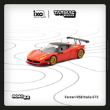 Tarmac Works X iXO Models 1/64 Ferrari 458 Italia GT3 Red - ROAD64 - 1ISTO64