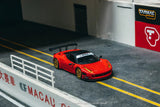 Tarmac Works X iXO Models 1/64 Ferrari 458 Italia GT3 Red - ROAD64 - 1ISTO64