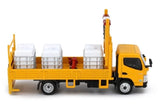 TINY CITY 200 Die-cast Model Car - MITSUBISHI FUSO Canter Warning Sign Vehicle - 1ISTO64