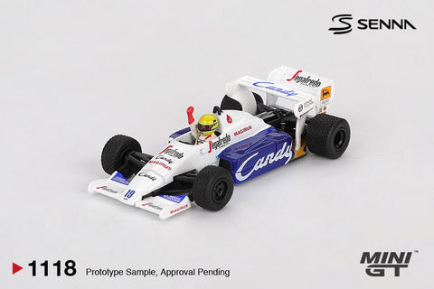 Toleman TG184 19 Ayrton Senna 1984 Monaco Grand Prix 2nd Place - 1ISTO64