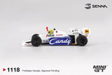 Toleman TG184 19 Ayrton Senna 1984 Monaco Grand Prix 2nd Place - 1ISTO64