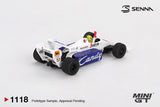 Toleman TG184 19 Ayrton Senna 1984 Monaco Grand Prix 2nd Place - 1ISTO64