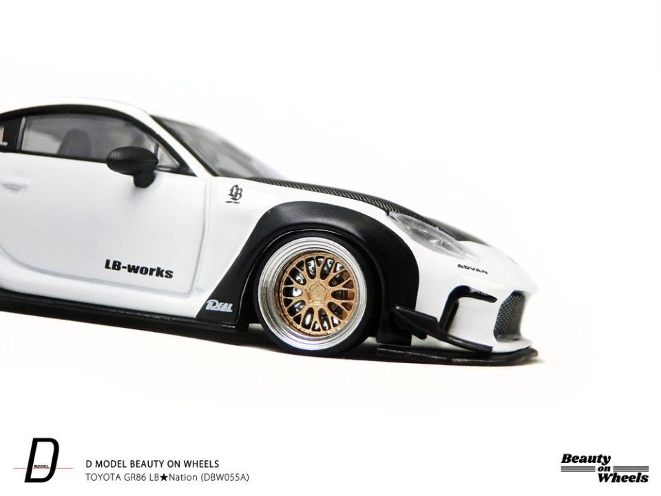 TOYOTA GR 86 LB NATION WHITE - 1ISTO64